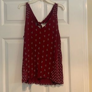 Dark Red Tank top